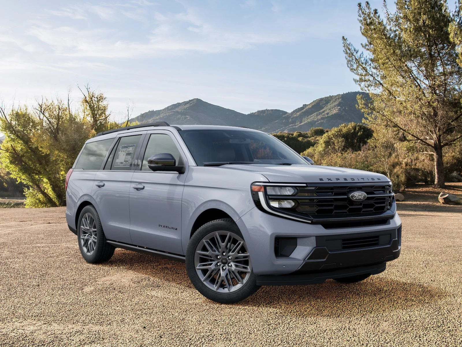 New 2027 Glacier Gray Metallic Tri-Coat Ford Platinum image 28