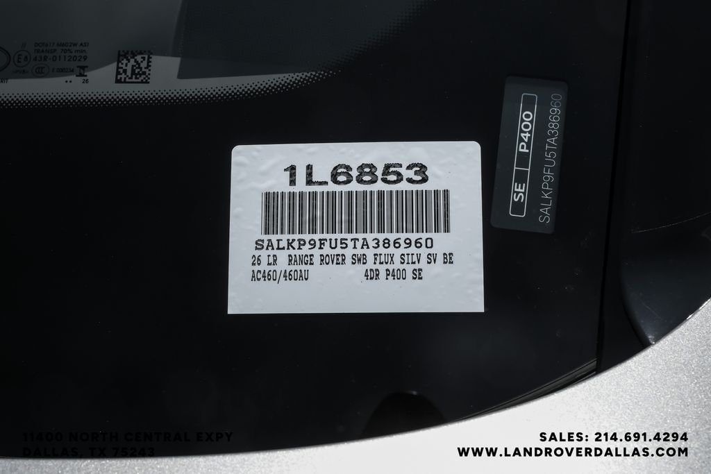 New 2026 1le Land Rover SE image 38