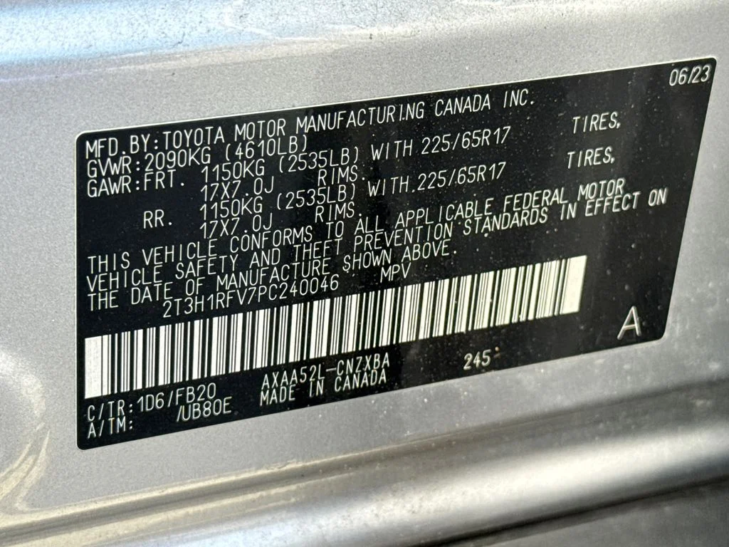 Used 2023 Silver Toyota LE image 30