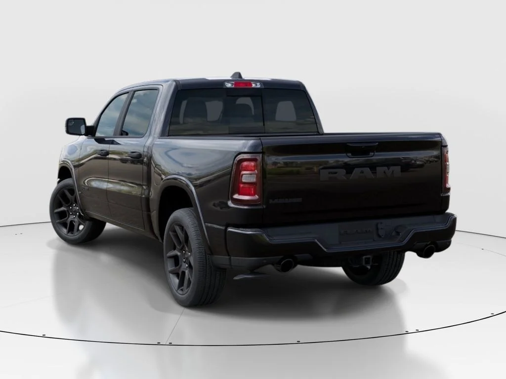 New 2026 Diamond Black Crystal Pearl-Coat Exterior Paint RAM Laramie image 3