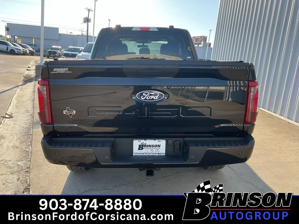 New 2026 Agate Black Metallic Ford XLT image 4