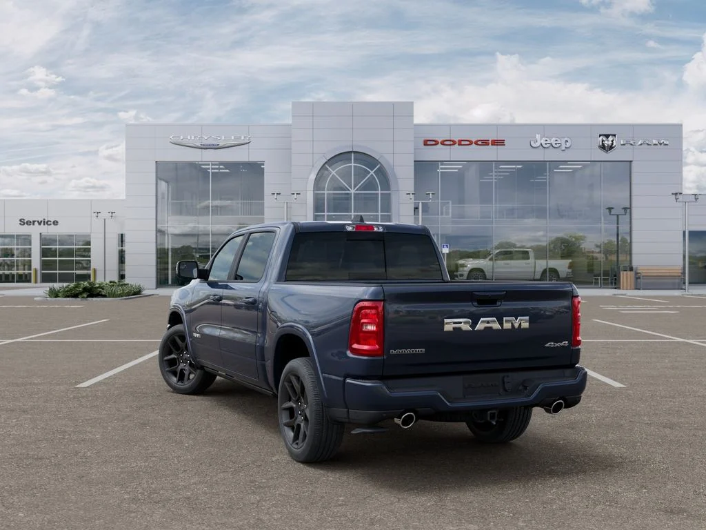 New 2026 Forged Blue Metallic Exterior Paint RAM Laramie image 3