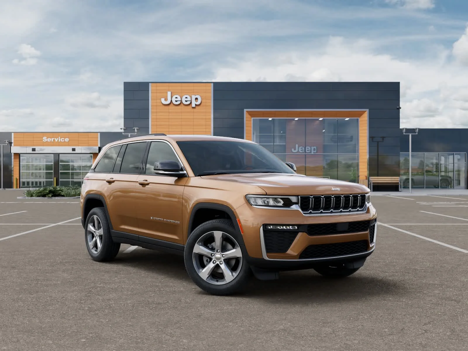 New 2026 Copper Shino Metallic Clearcoat Jeep Limited image 5