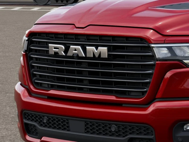 New 2026 Molten Red Pearl-Coat Exterior Paint RAM Laramie image 11