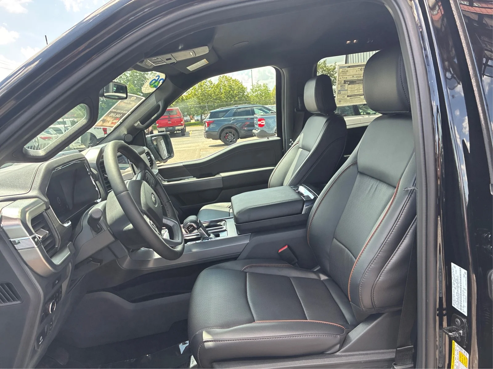 New 2026 Agate Black Metallic Ford Lariat® image 9