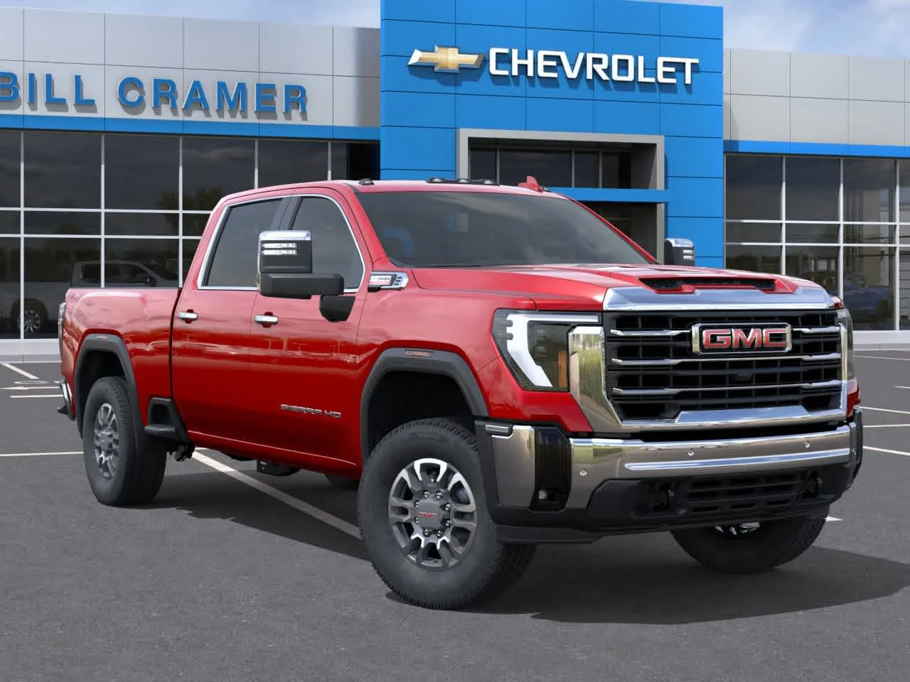 New 2026 Volcanic Red Tintcoat GMC SLT image 22