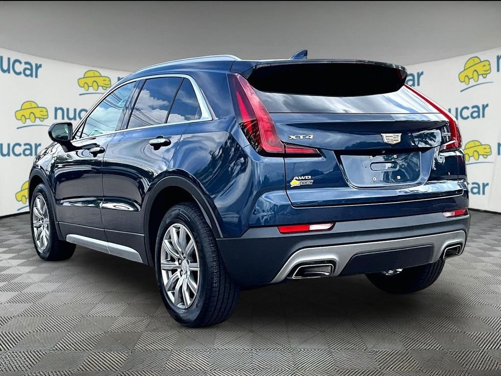 Used 2019 Blue Cadillac Premium Luxury image 4