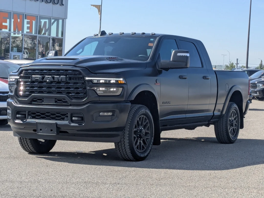 Certified Used 2026 Black RAM Limited Mega Cab - - 4x4 - Night Edition - Matte Black Wrap - Harman Kardon Audio & More! image 4
