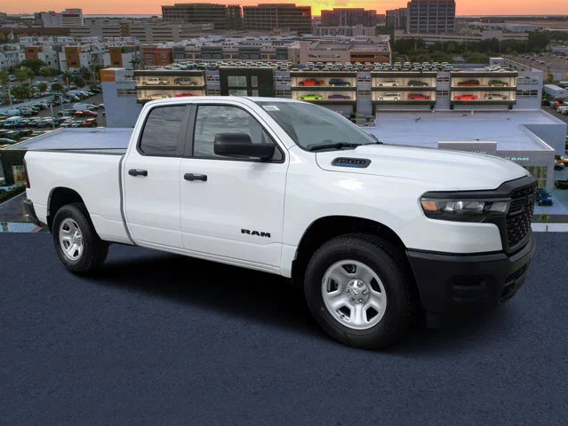 New 2026 Bright White Clear-Coat Exterior Paint RAM Tradesman image 1