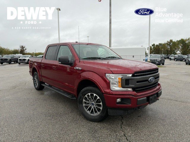 Used 2018 Ruby Red Metallic Ford XLT image 1