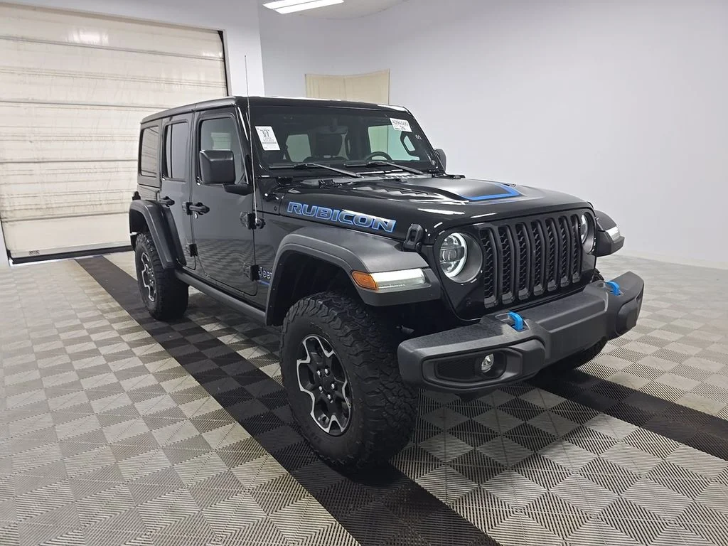 Used 2023 Black Jeep Rubicon 4xe image 3