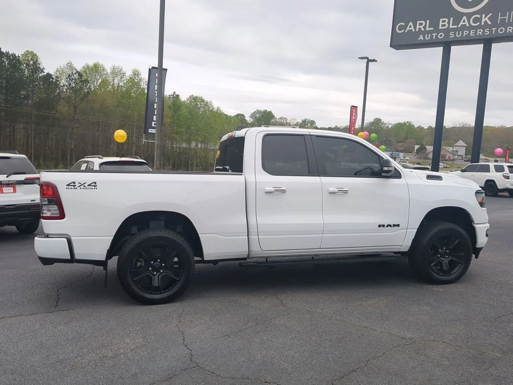 Used 2022 Bright White Clearcoat Ram Big Horn image 4