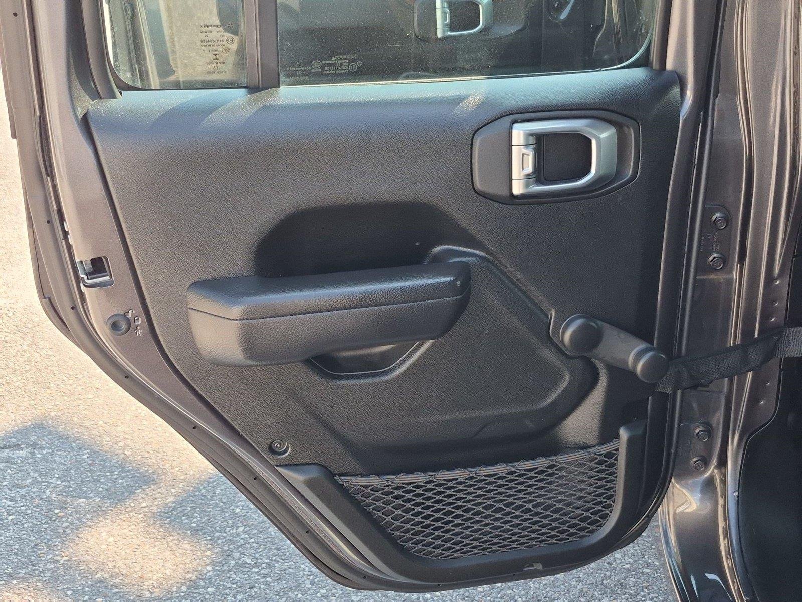 Used 2022 Granite Crystal Metallic Clearcoat Jeep Unlimited Sport image 38