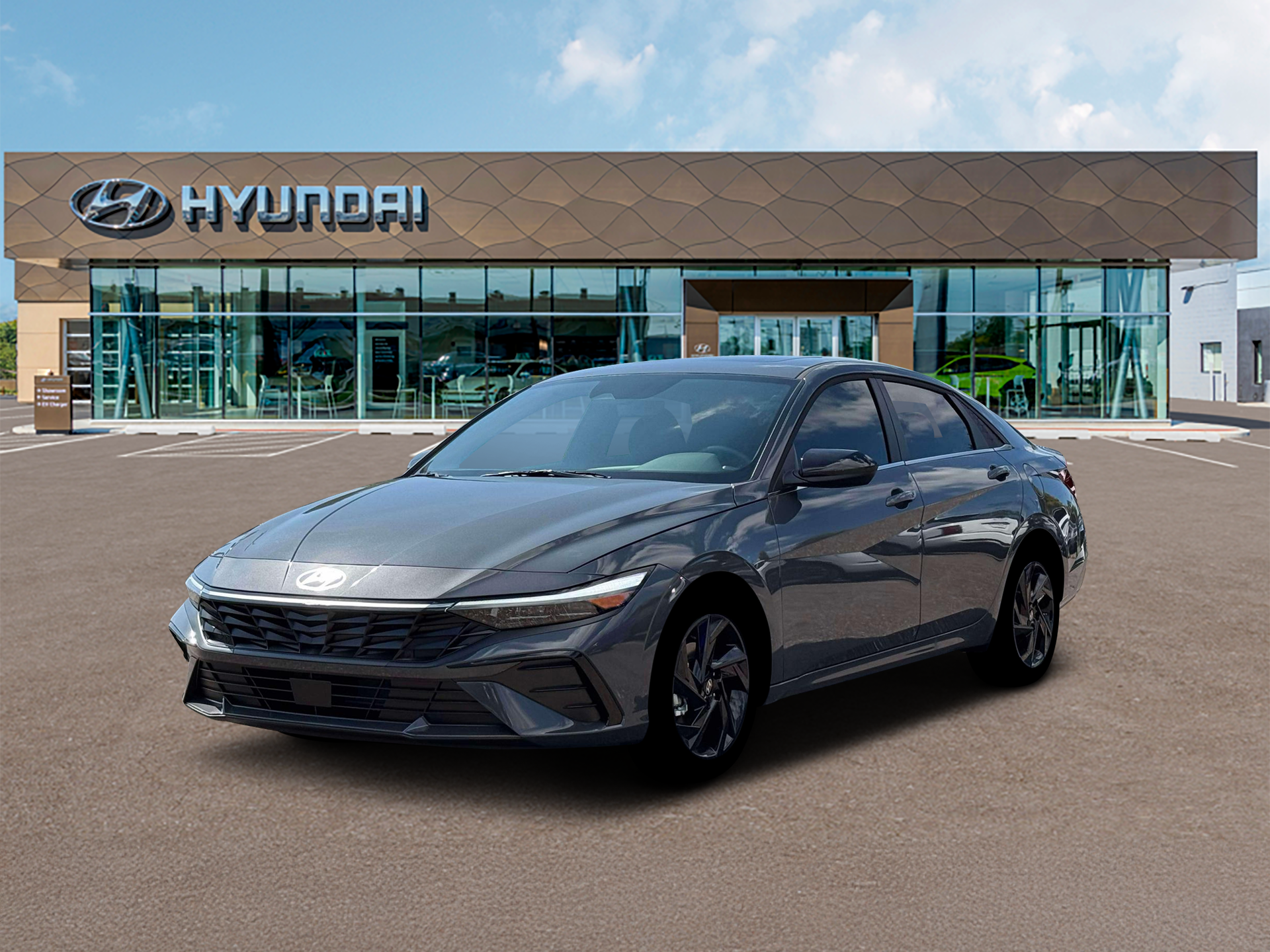 New 2026 Gray Hyundai SEL Sport image 1