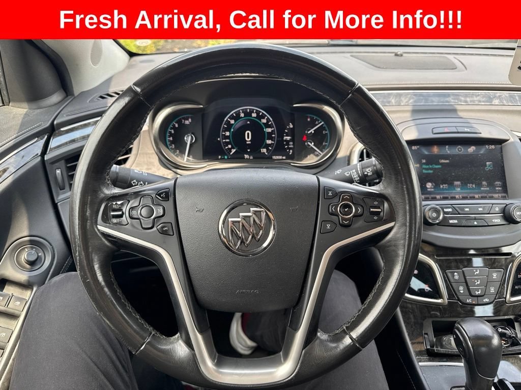 Used 2016 SUMMIT WHITE Buick Leather image 4