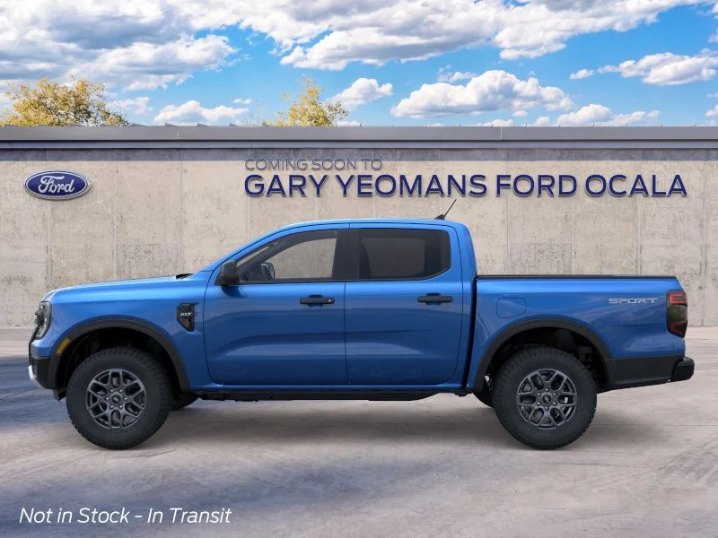 New 2026 Velocity Blue Metallic Ford XLT image 3