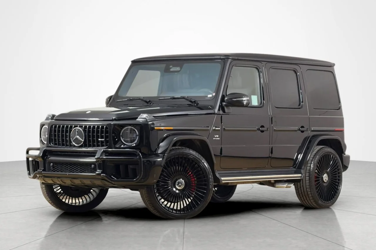 Used 2025 Obsidian Black Metallic Mercedes-Benz AMG® G 63 image 1