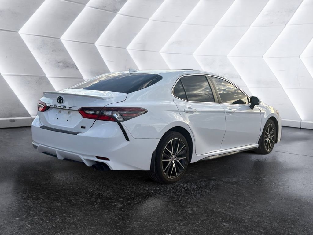 Used 2022 White Toyota SE image 4