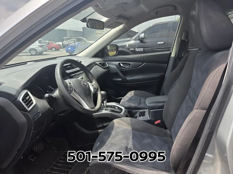 Used 2015 Brilliant Silver NISSAN S image 7