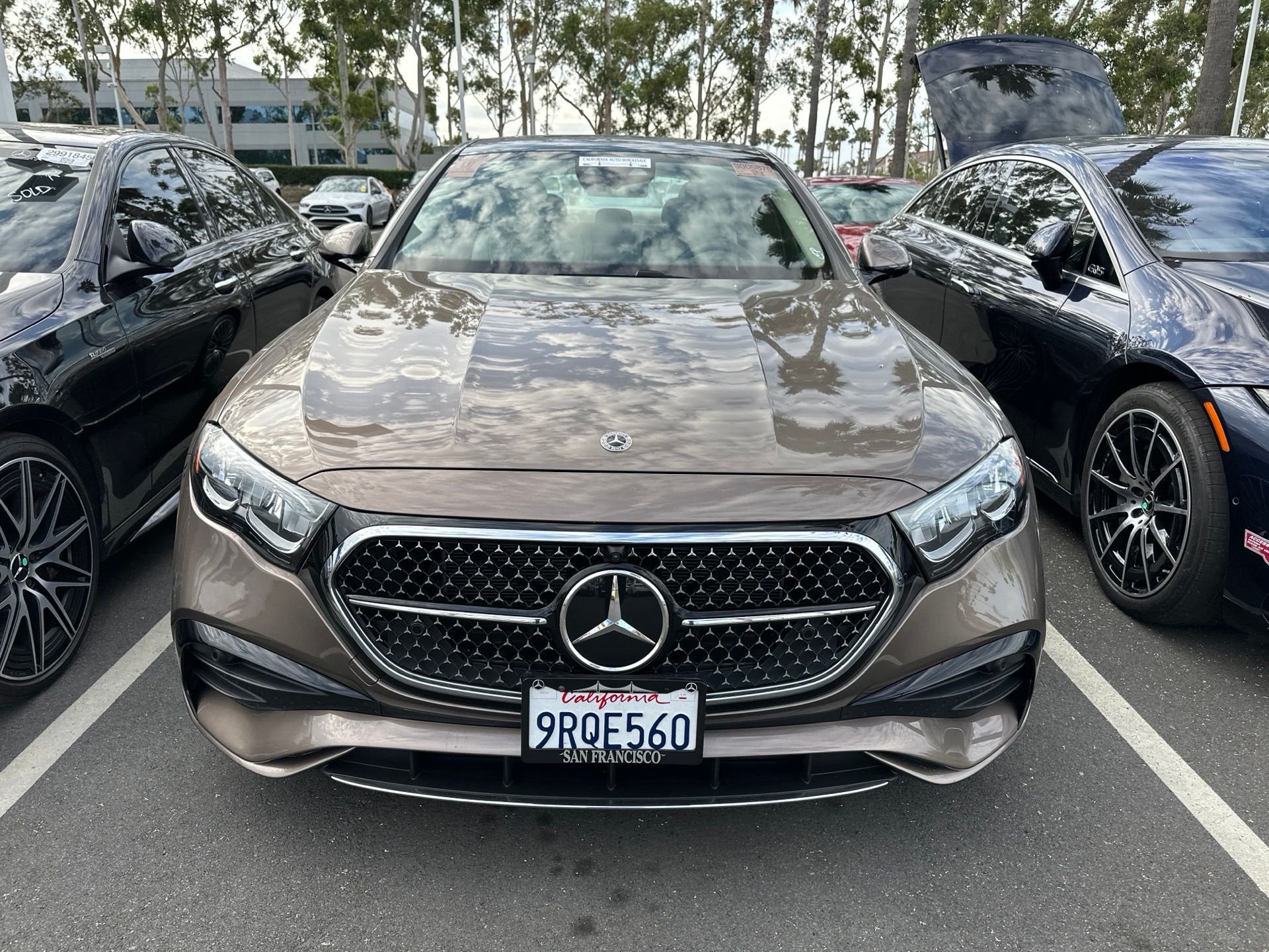 Certified Used 2025 Brown Mercedes-Benz E 350 image 2