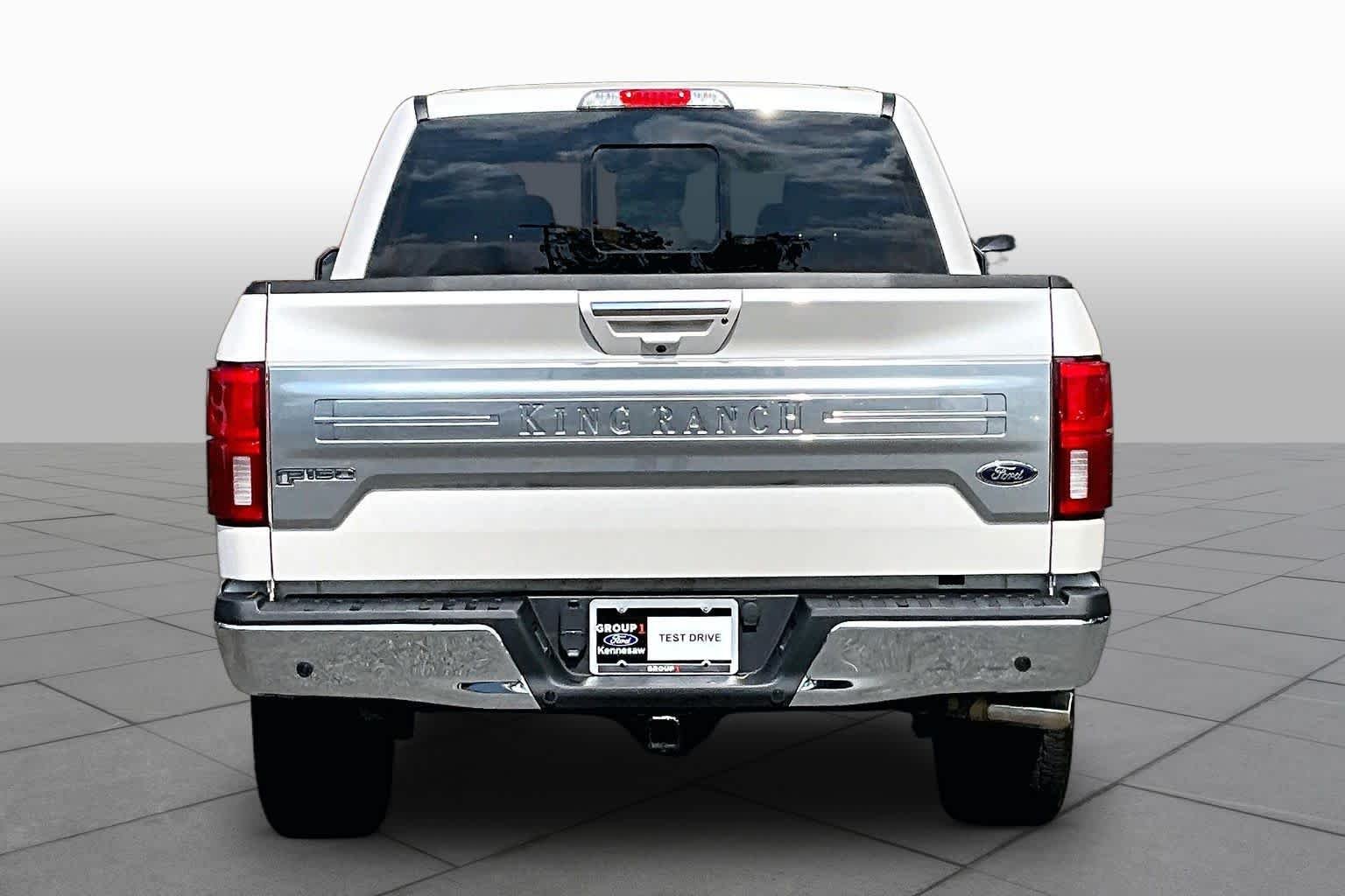 Used 2018 White Platinum Metallic Tri-Coat Ford King Ranch image 5