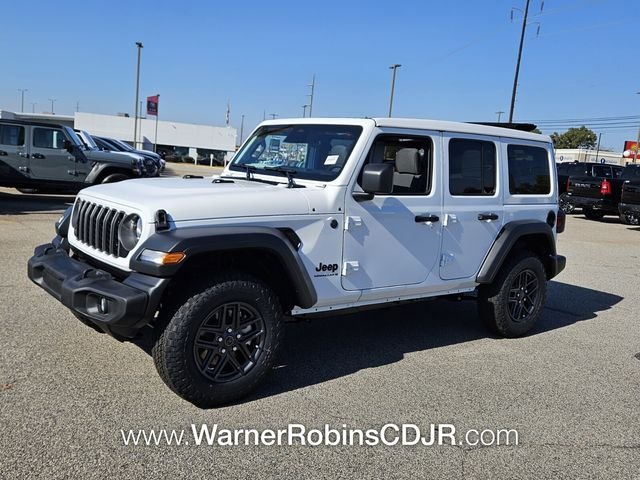 New 2026 Bright White Clear-Coat Exterior Paint Jeep Sport S image 3