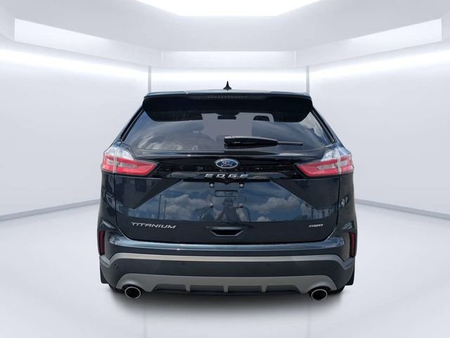 Used 2024 Blue Ford Titanium image 4