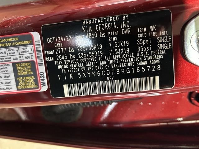 Used 2024 Red Kia X-Line image 30