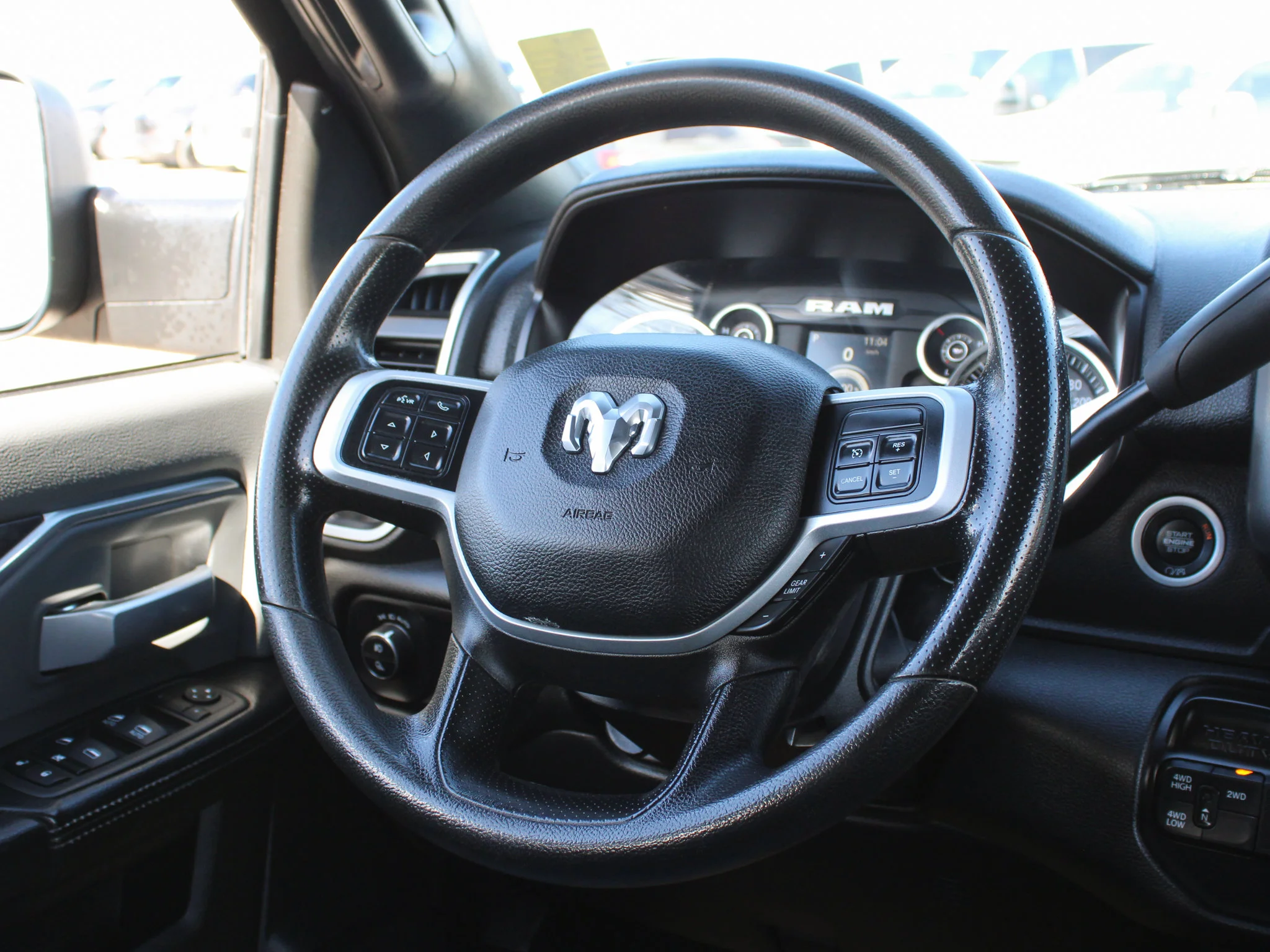 Certified Used 2022 Black RAM Big Horn * Cummins Diesel | Apple CarPlay | Remote Start | Protection Group | Backup Camera image 6