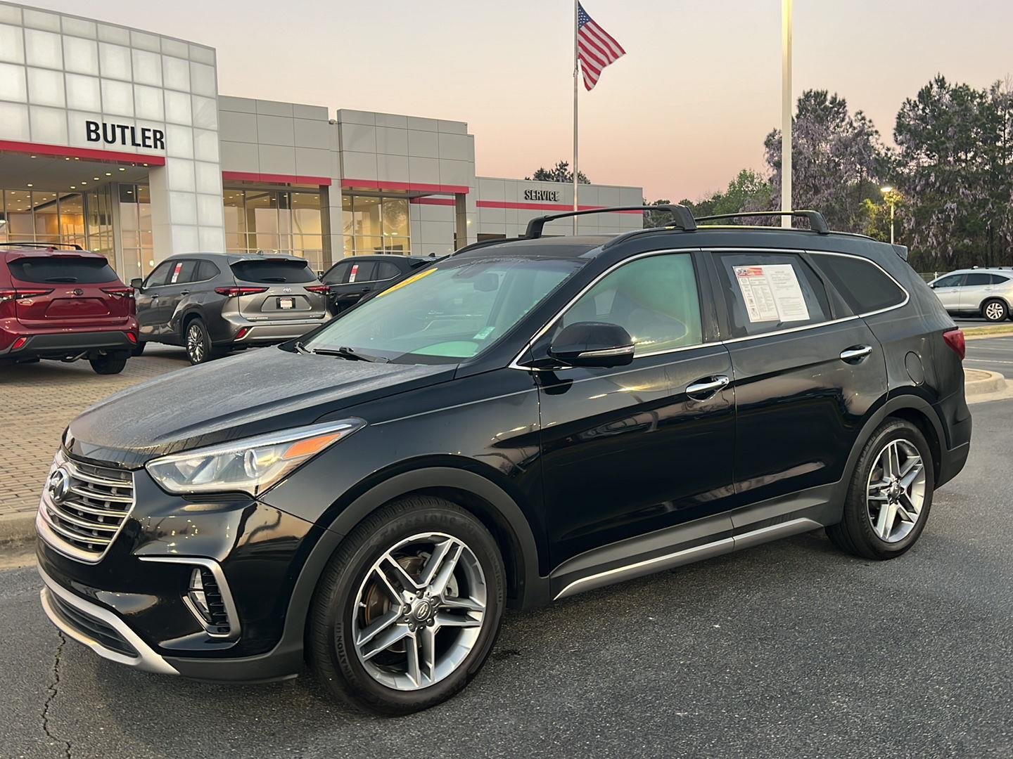 Used 2017 Hyundai Santa Fe Limited Ultimate with VIN KM8SR4HF8HU237169 for sale in Macon, GA