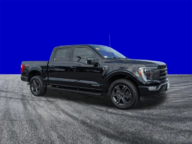 Certified Used 2023 Agate Black Metallic Ford Lariat image 2