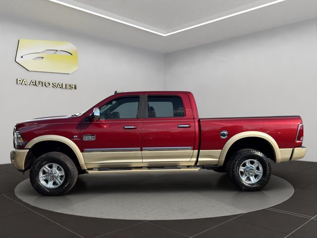 Used 2013 Deep Cherry Red Crystal Pearl Ram Laramie Longhorn image 4