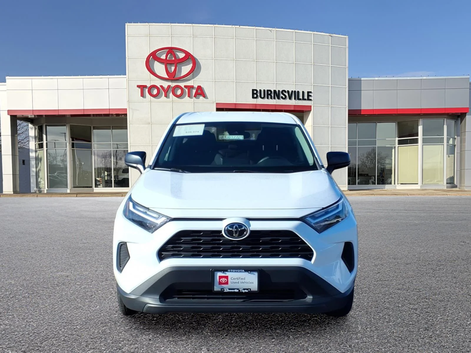 Used 2024 White Toyota LE image 9