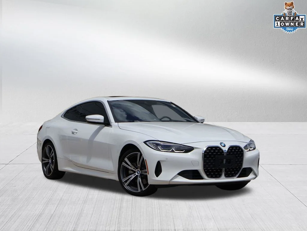 Certified Used 2024 White BMW 430i xDrive image 1