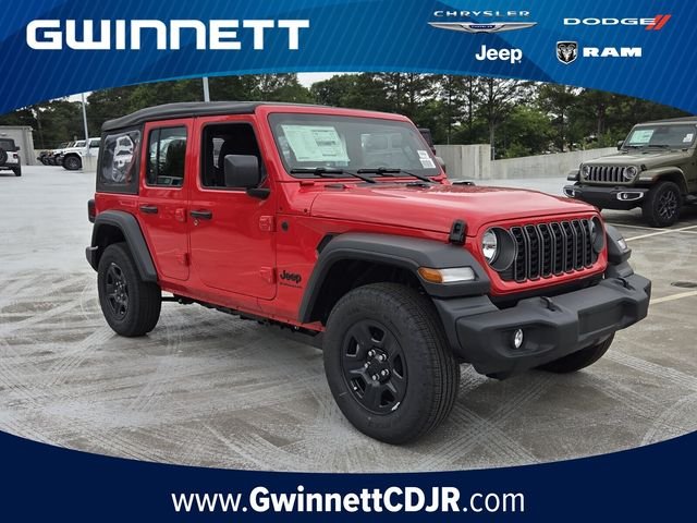 New 2026 Firecracker Red Clearcoat Jeep Sport image 1