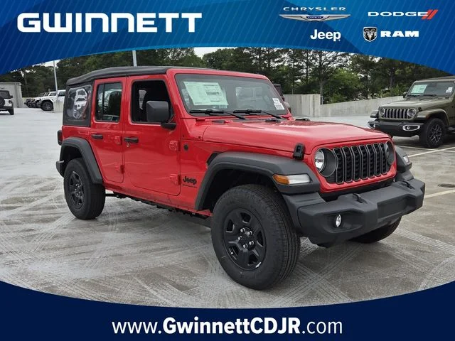 New 2026 Firecracker Red Clear-Coat Exterior Paint Jeep Sport image 1
