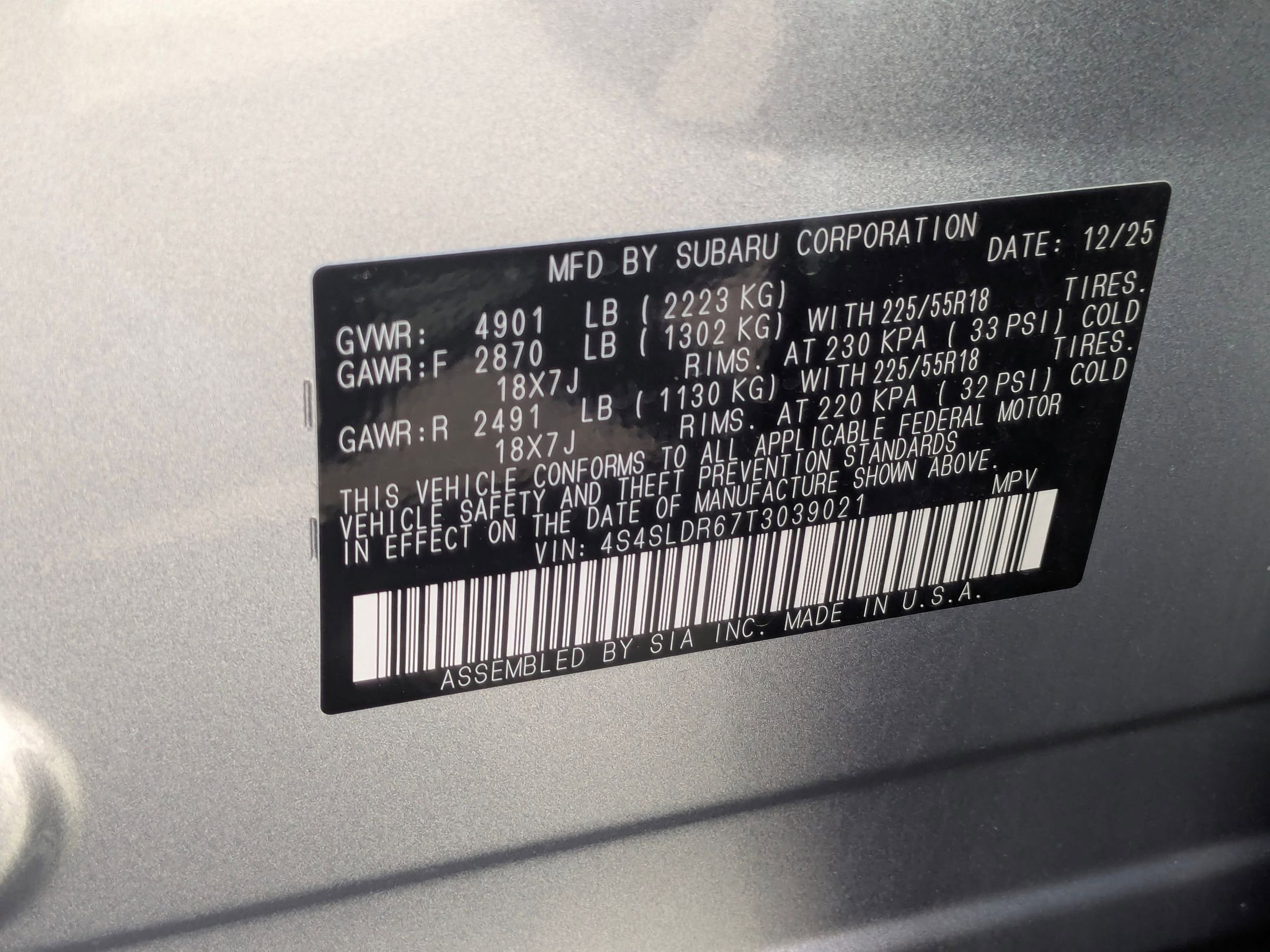 New 2026 ICE SILVER METALLIC Subaru Limited image 16