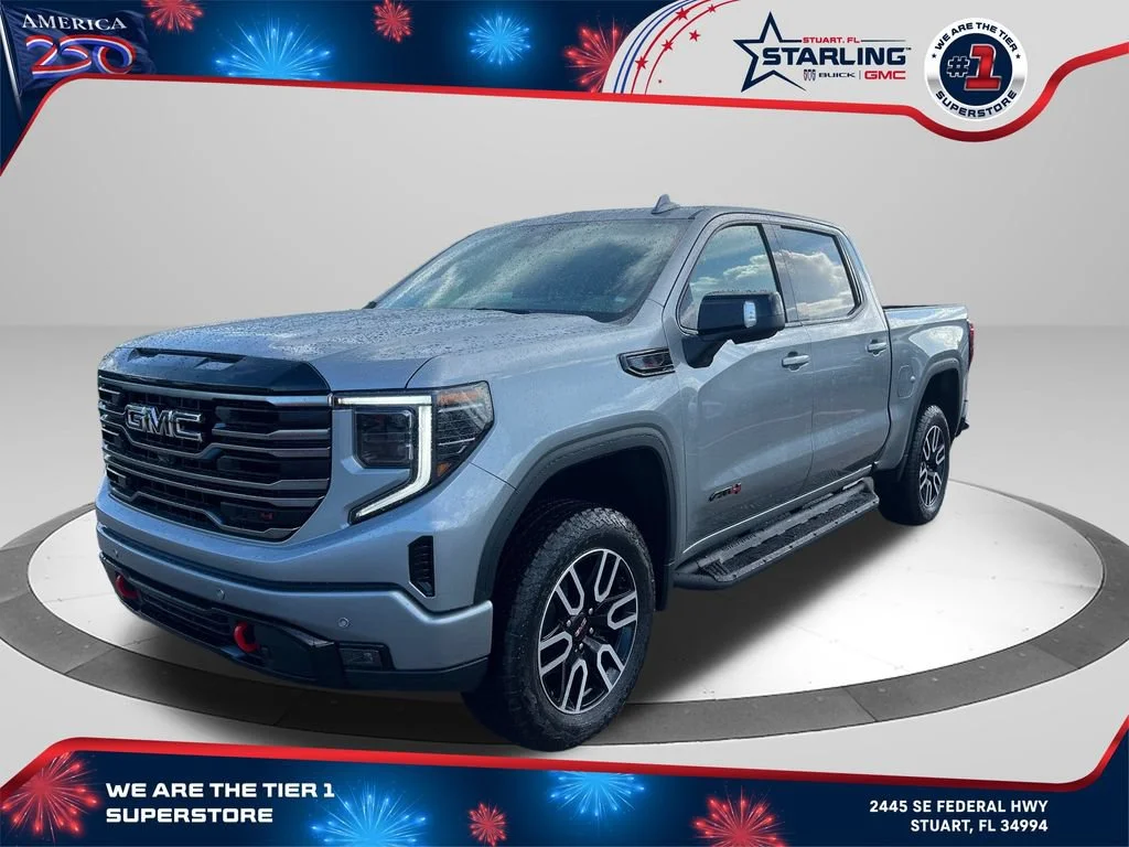 New 2026 Sterling Metallic GMC AT4 image 1