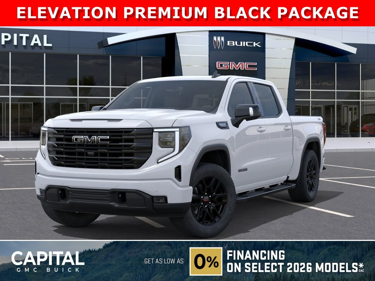 New 2026 Summit White GMC Elevation image 1