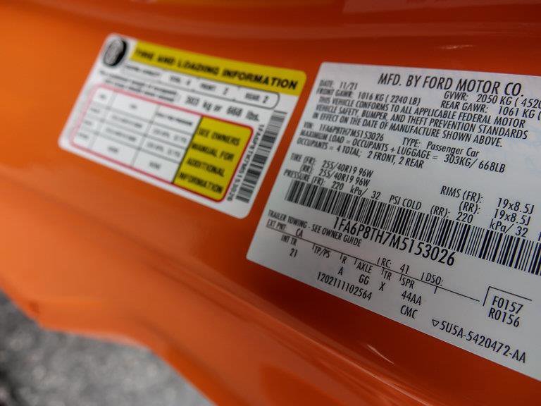 Used 2021 Orange Ford EcoBoost image 32