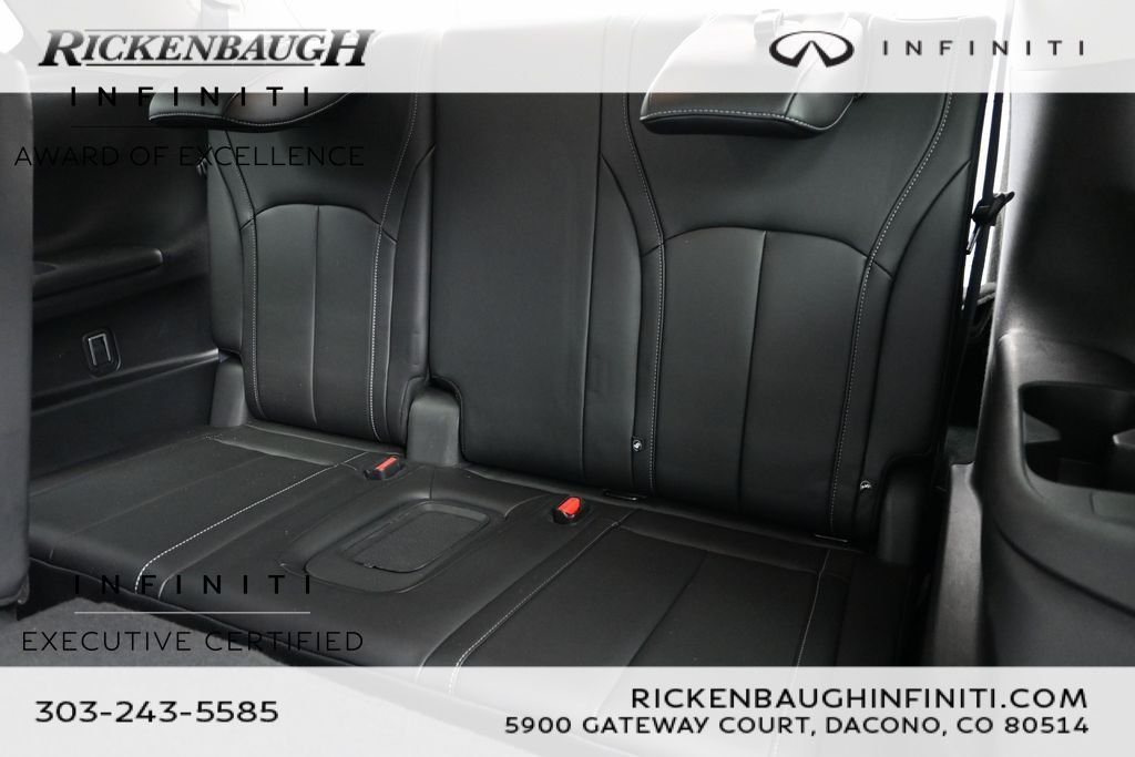 Certified Used 2023 Black INFINITI LUXE image 16