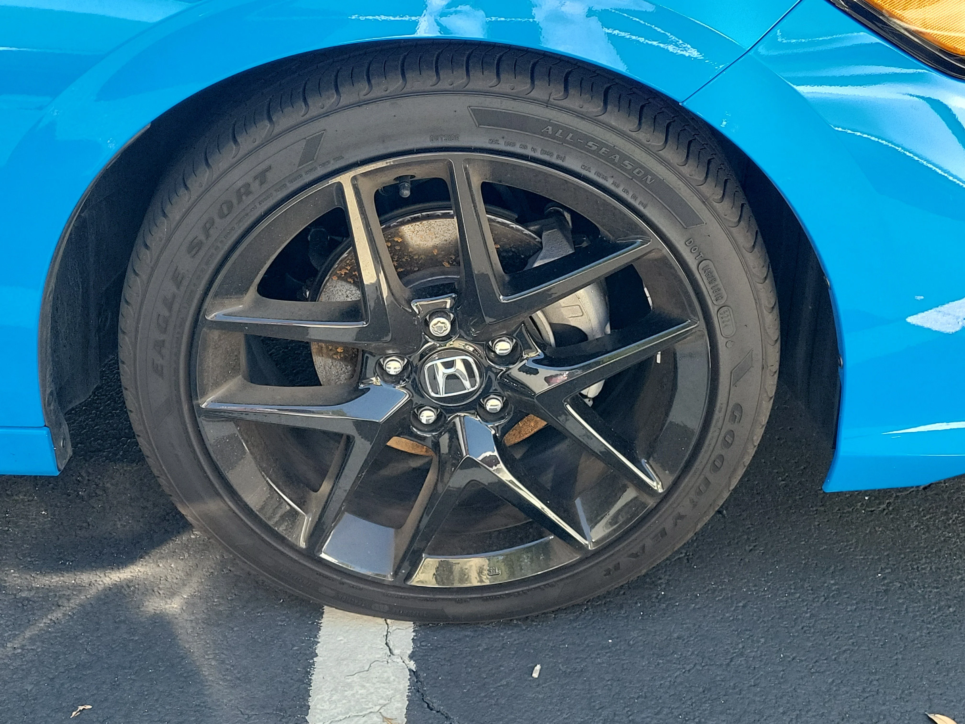 Used 2025 Blue Honda Sport image 2