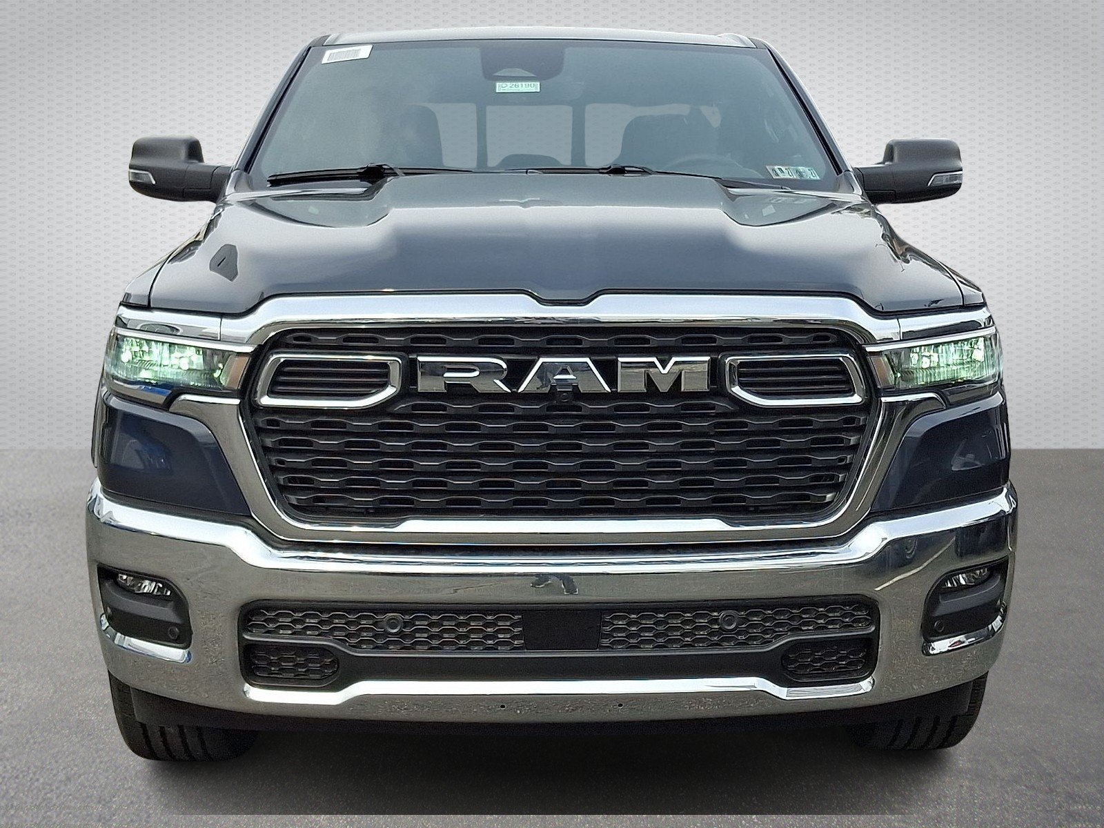 New 2026 Forged Blue Metallic Exterior Paint RAM Big Horn Crew Cab 4x4 5