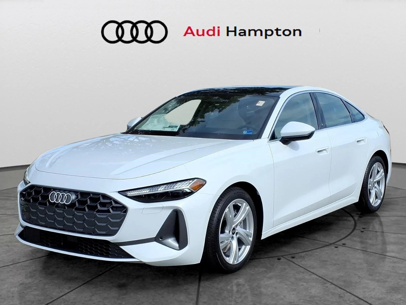 New 2026 Glacier White Metallic Audi Prestige image 1