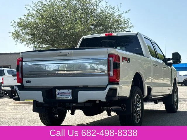 New 2026 Star White Metallic Tri-Coat Ford F-350® Platinum® image 40