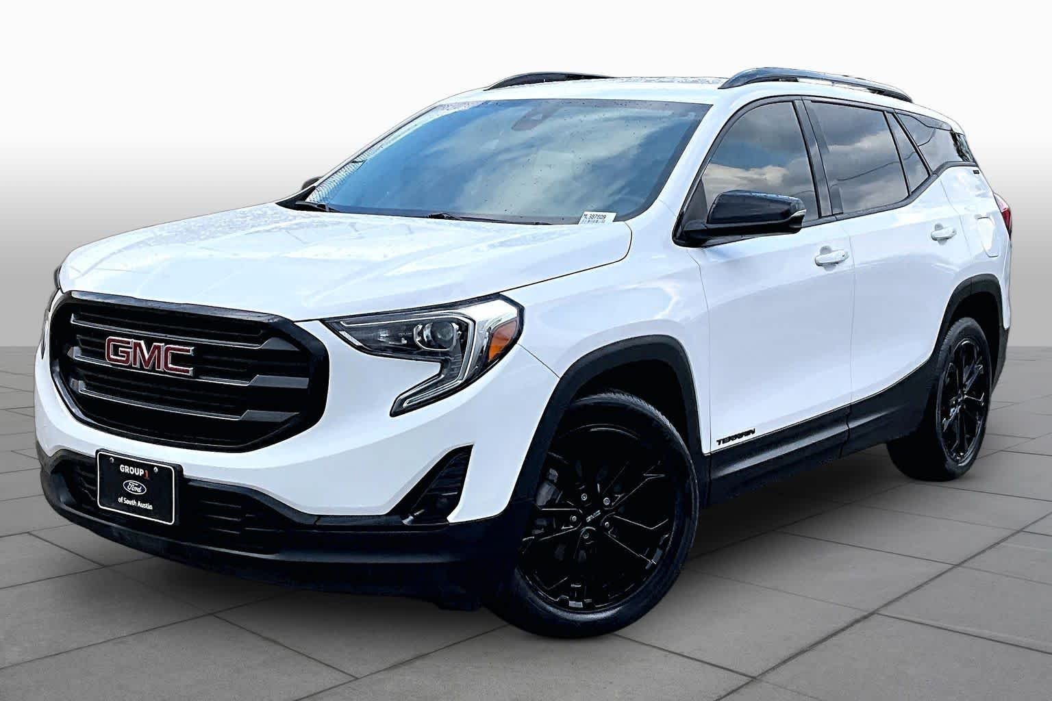 Used 2021 Summit White GMC SLT image 35