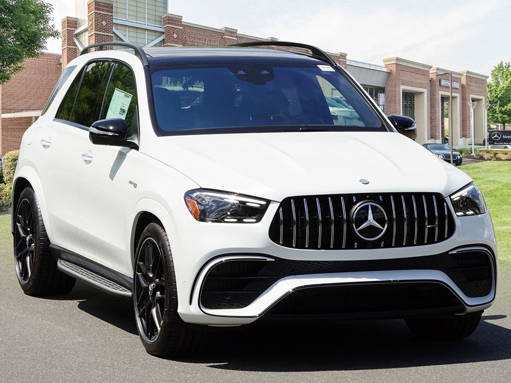 New 2026 MANUFAKTUR Moonlight White Metallic Mercedes-Benz GLE 63 S AMG® image 66