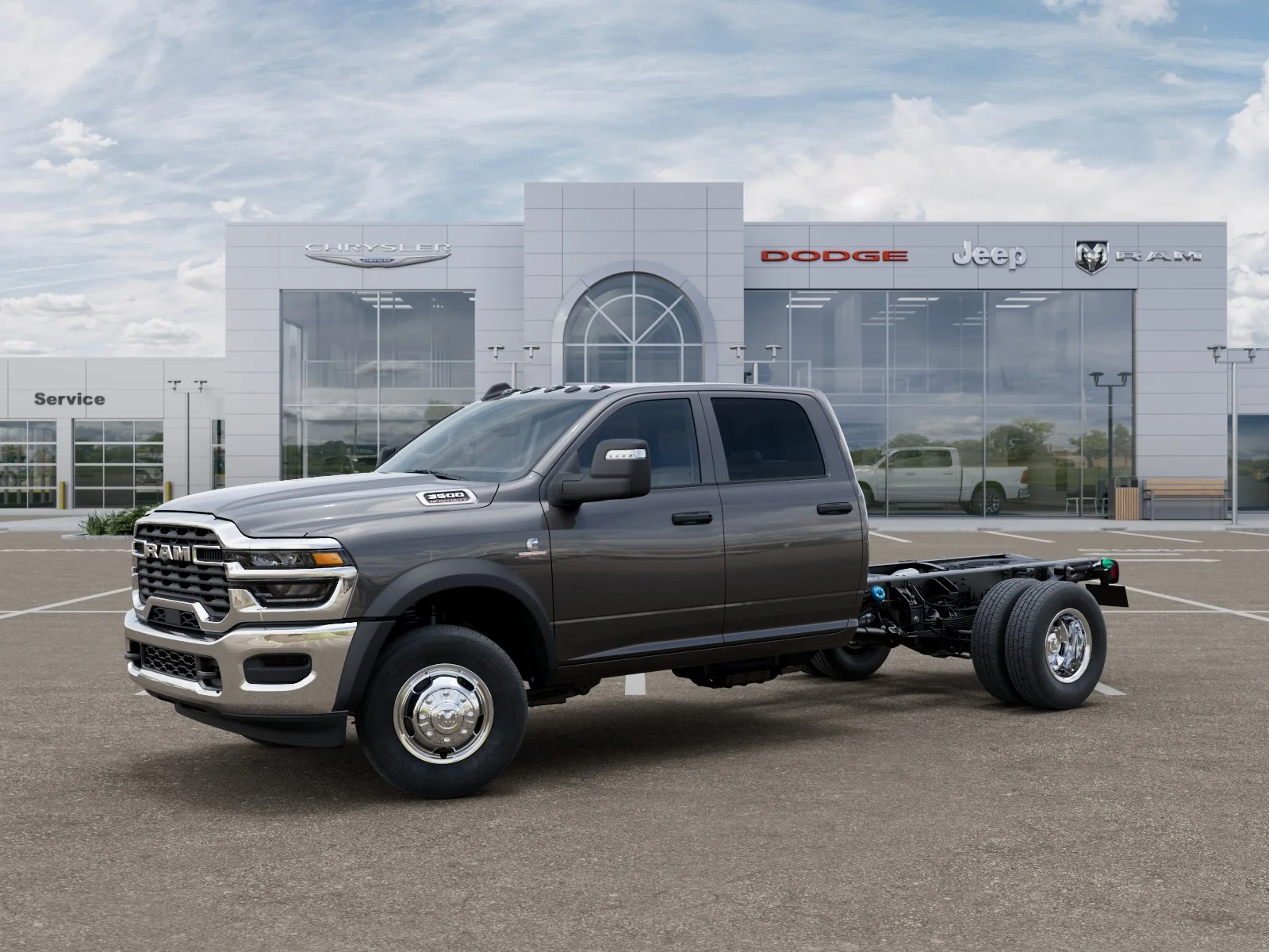 New 2026 Granite Crystal Metallic Clearcoat RAM Tradesman image 52