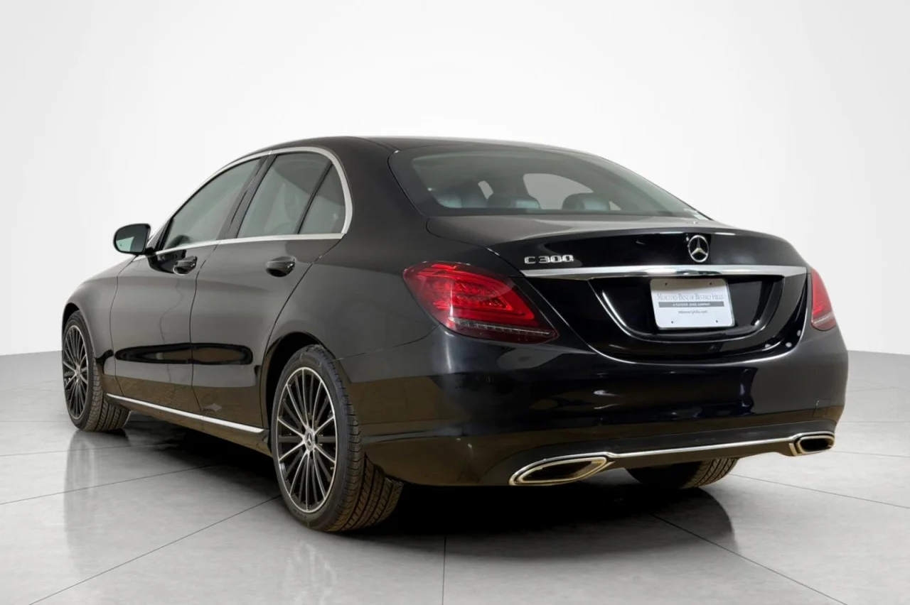 Used 2019 Black Mercedes-Benz C 300 image 3