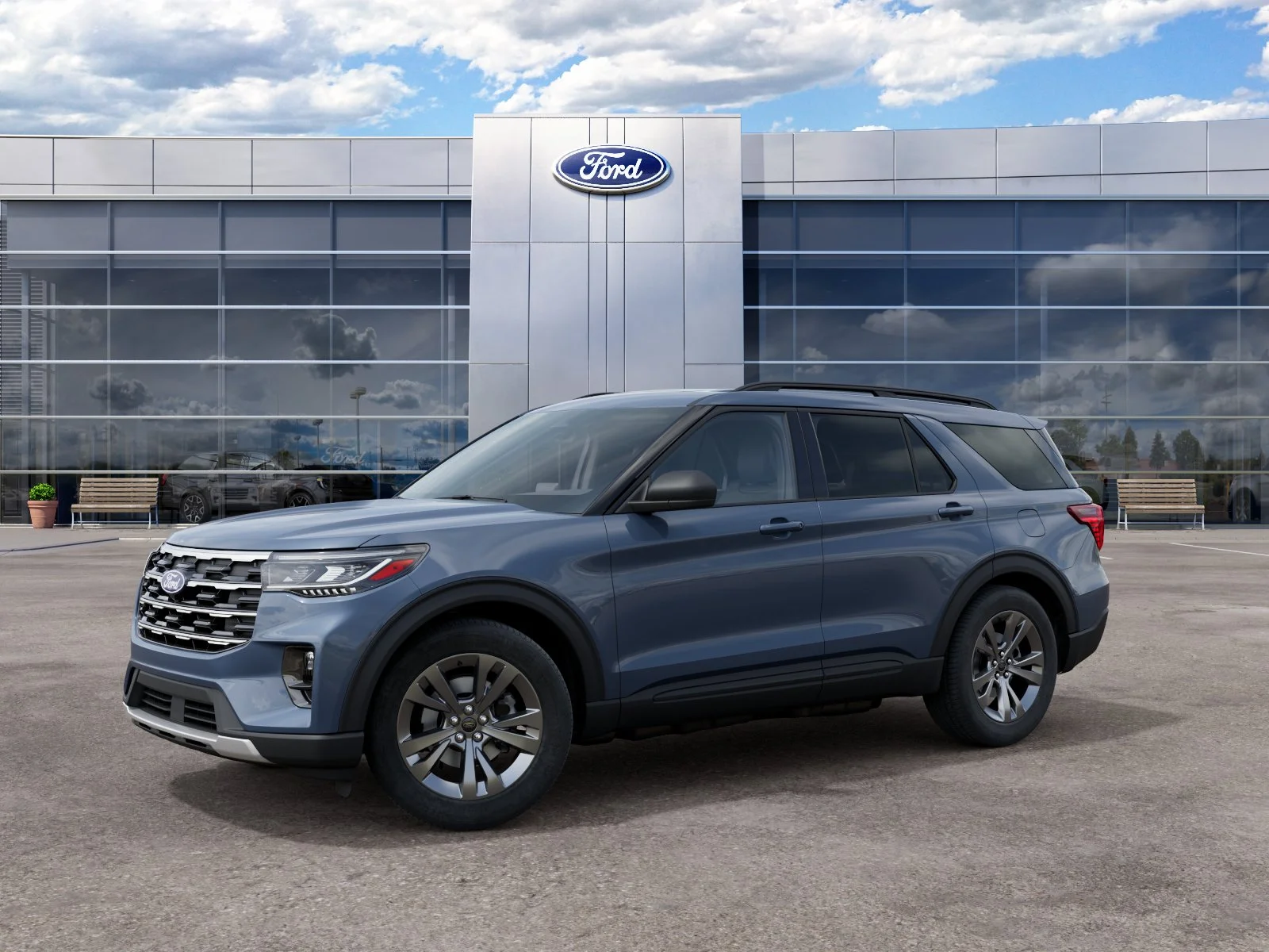 New 2027 Vapor Blue Metallic Ford Active image 24